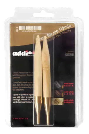 Спицы бамбуковые к Addi-click дополнительные /556-2/ 8 мм