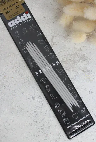 ADDI Спицы чулочные 10см, 2.5mm-0