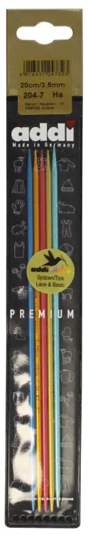 Спицы Addi Colibri чулочные сверхлегкие-3