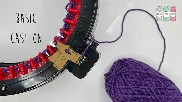 How To Cast On (Works for Addi & Sentro) | Circular Knitting Machine Tutorial
