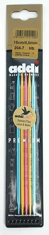 Спицы Addi Colibri чулочные сверхлегкие