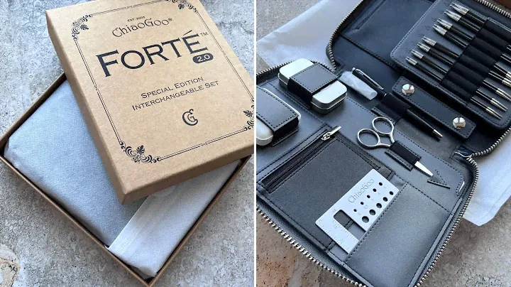 ChiaoGoo Новинка! Набор съемных стандартных спиц  Forte
