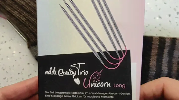 КОРОТКО И ПО СУЩЕСТВУ О СПИЦАХ ADDI CRASY TRIO UNICORN  I КАК ВЯЗАТЬ СПИЦАМИ ADDI CRASY TRIO UNICOR