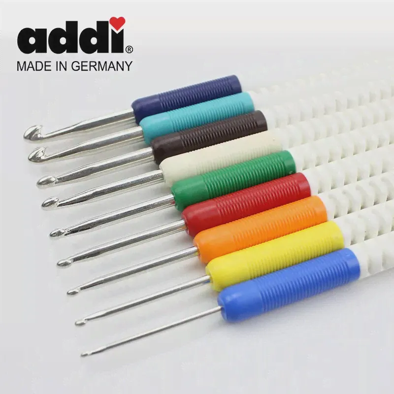 Addi 15 см Шерстяные крючки для вязания крючком с ручкой 148-7-0