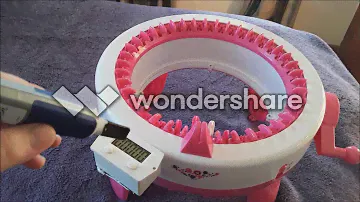 Attaching Row Counter to Circular Knitting Machine