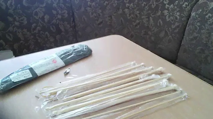Посылка с Алиэкспресс бамбуковые тунисские крючки комплект. Sending a Aliexspress