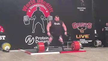 1102lb / 500kg Deadlift World Record ft Eddie Hall
